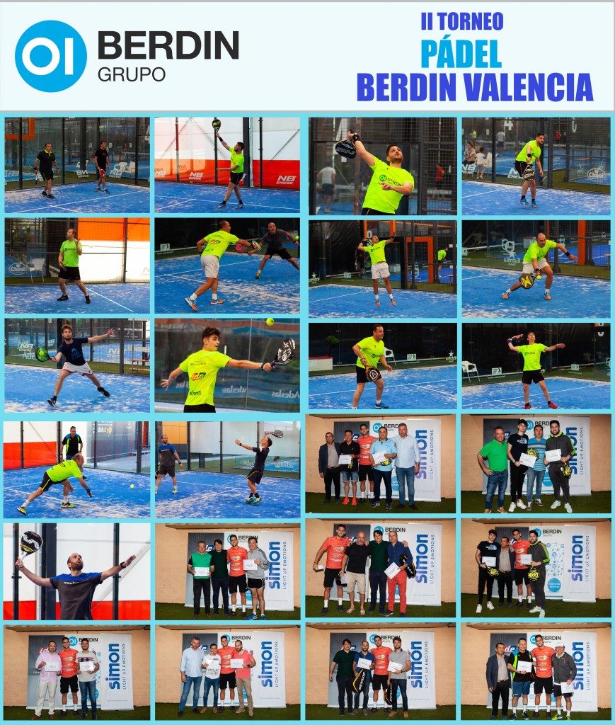 II Torneo Pádel Berdin Valencia