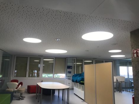 Iluminación Escuela CIFP Usurbil LHII