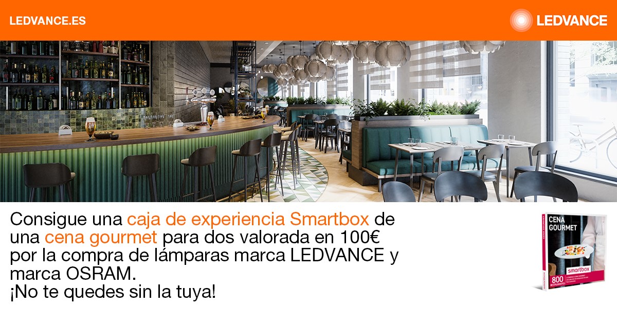 Consigue una cena de lujo con Ledvance