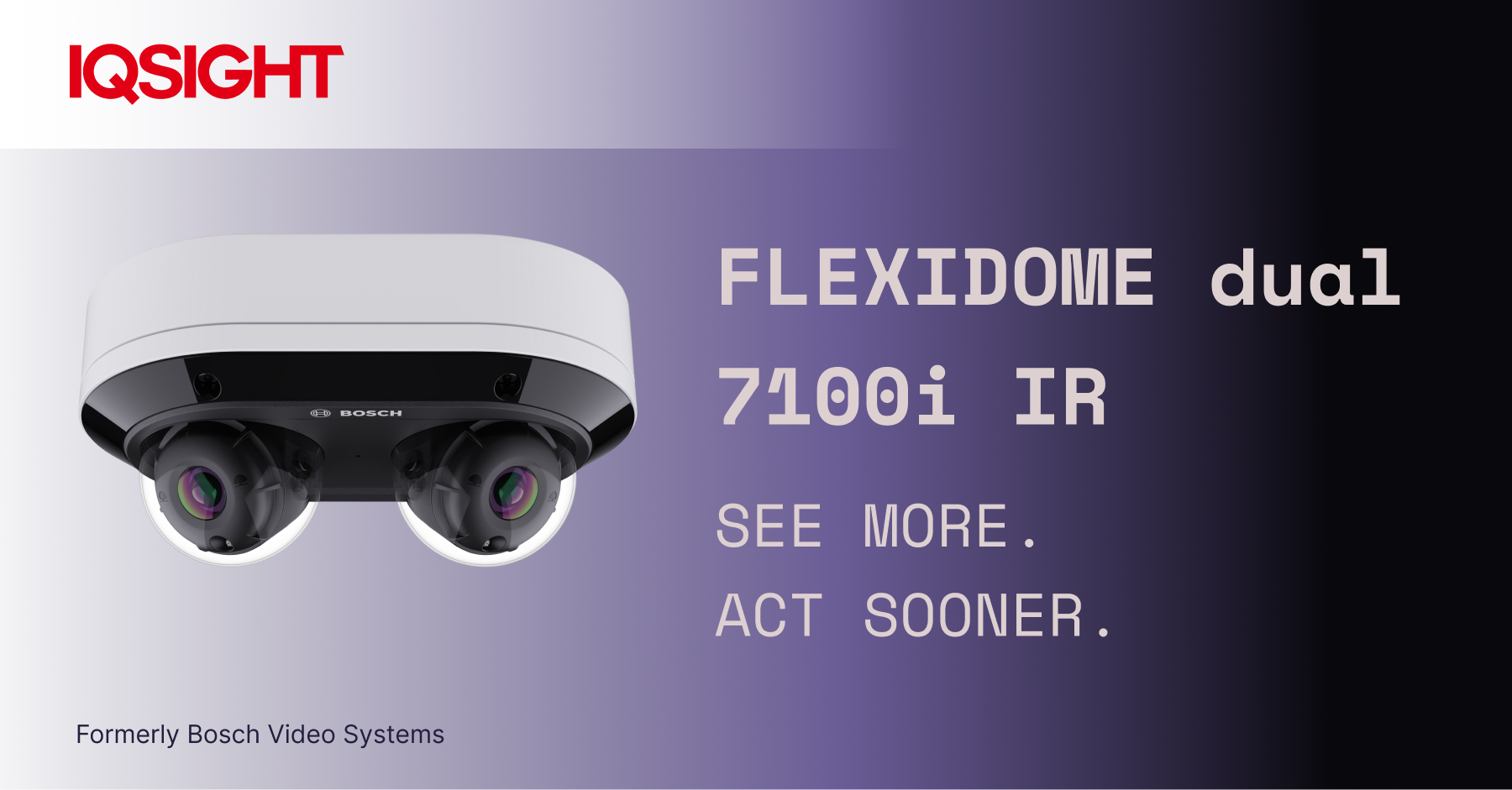 FLEXIDOME dual 7100i IR