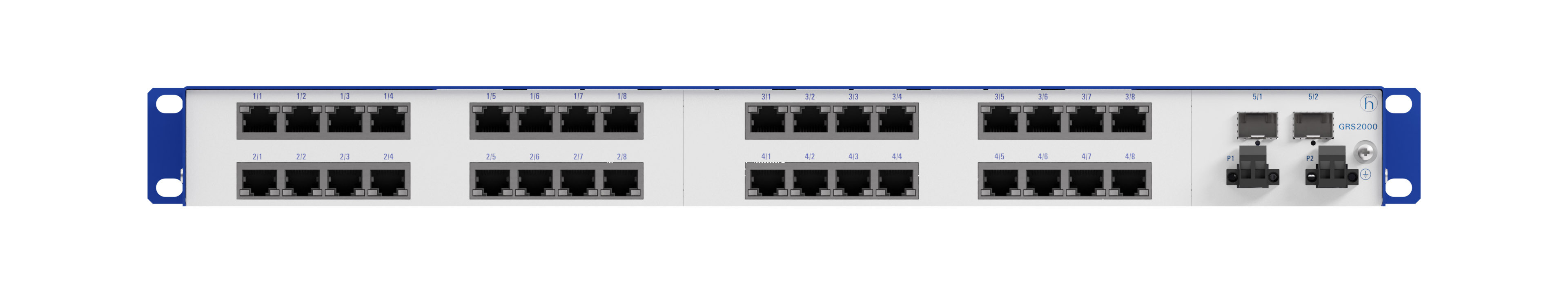 Switch industrial de 19 pulgadas de nueva generación de hasta 34 puertos