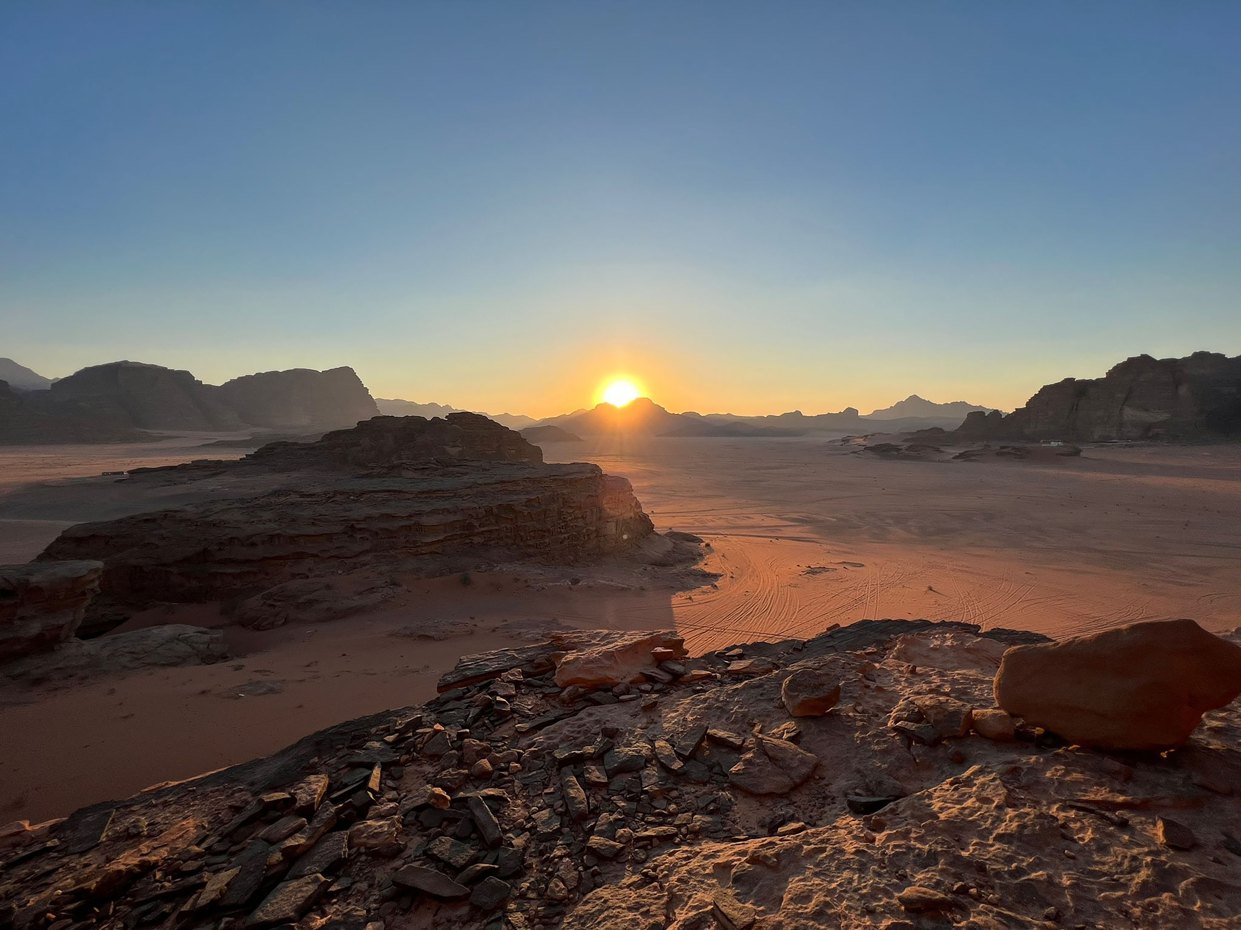 Maitane Fernández - Atardecer en Wadi Rum
