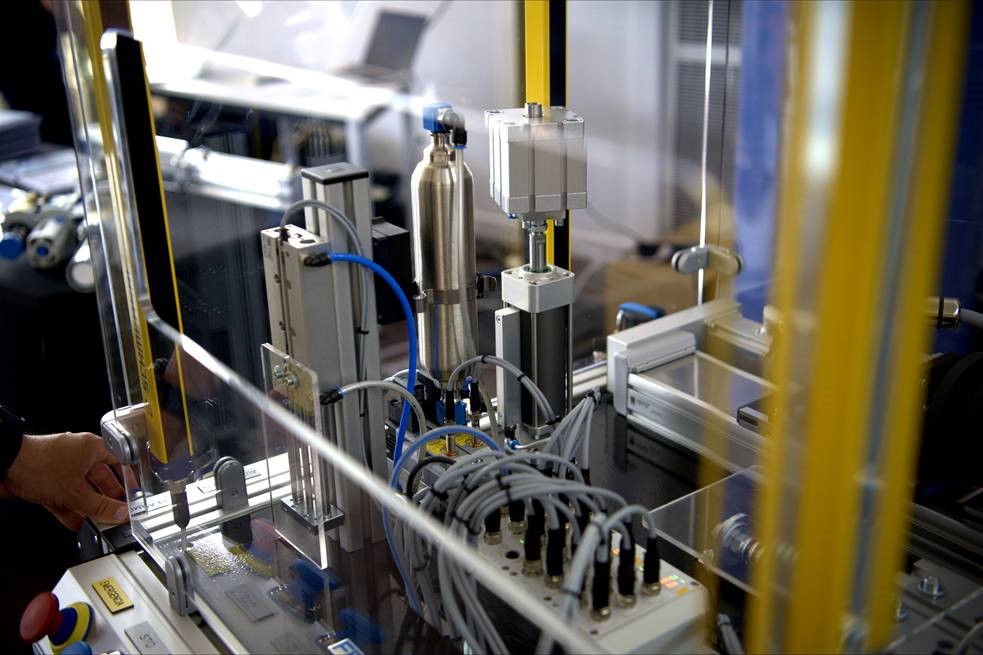 Maqueta de seguridad de Festo