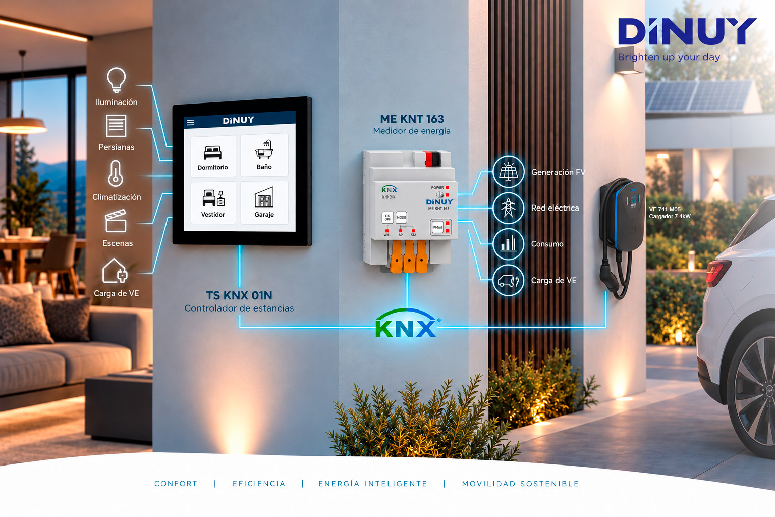 TS KNX 01N, un controlador de estancias 