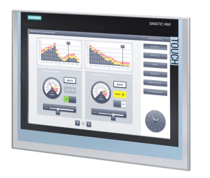 SIEMENS 6AV2124-0QC02-0AX1 SIMATIC HMI TP1500 Comfort