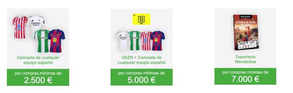 Premios promoción fútbol Schneider
