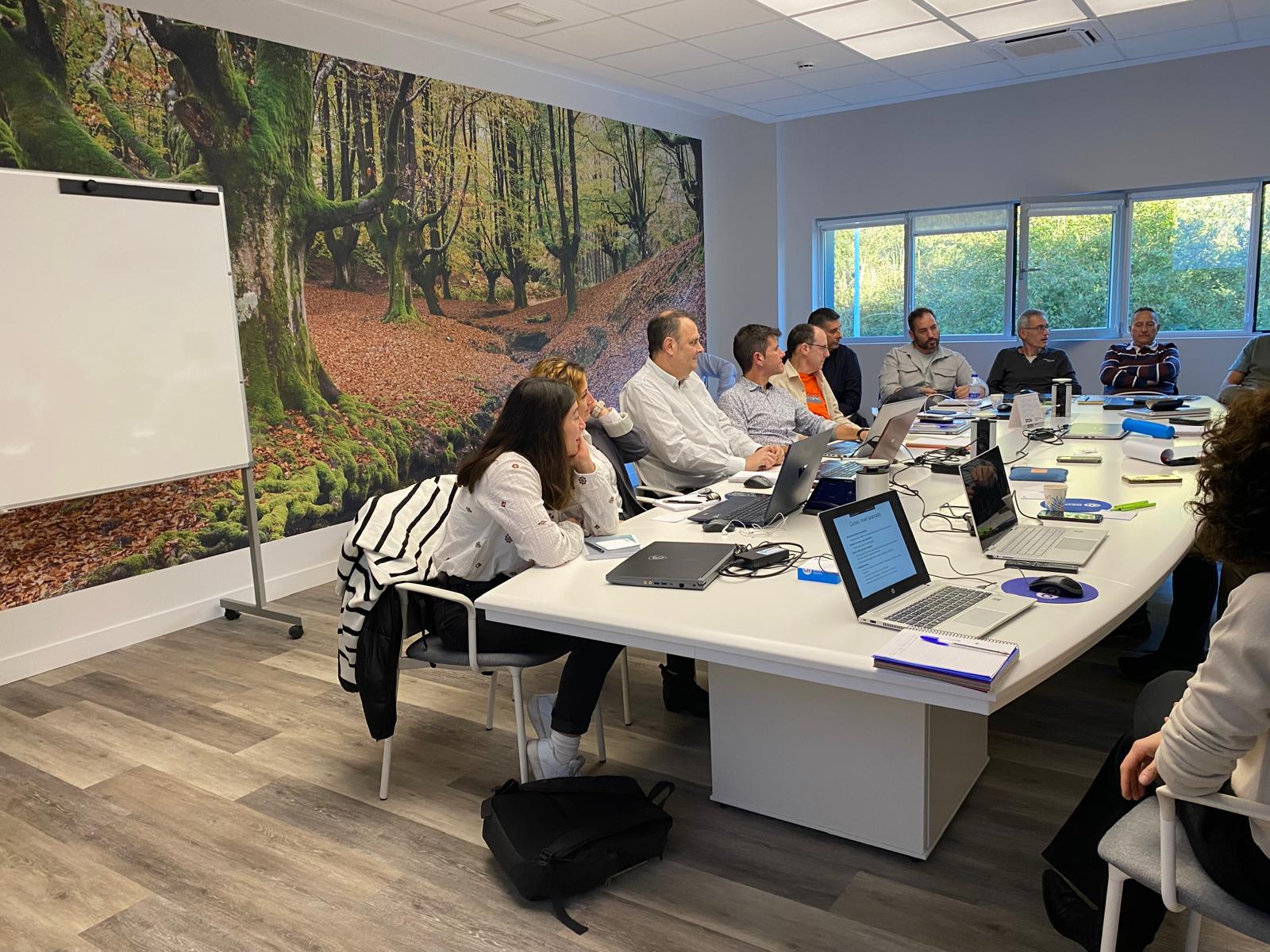 Reunión equipo técnico en Berdin Belartza