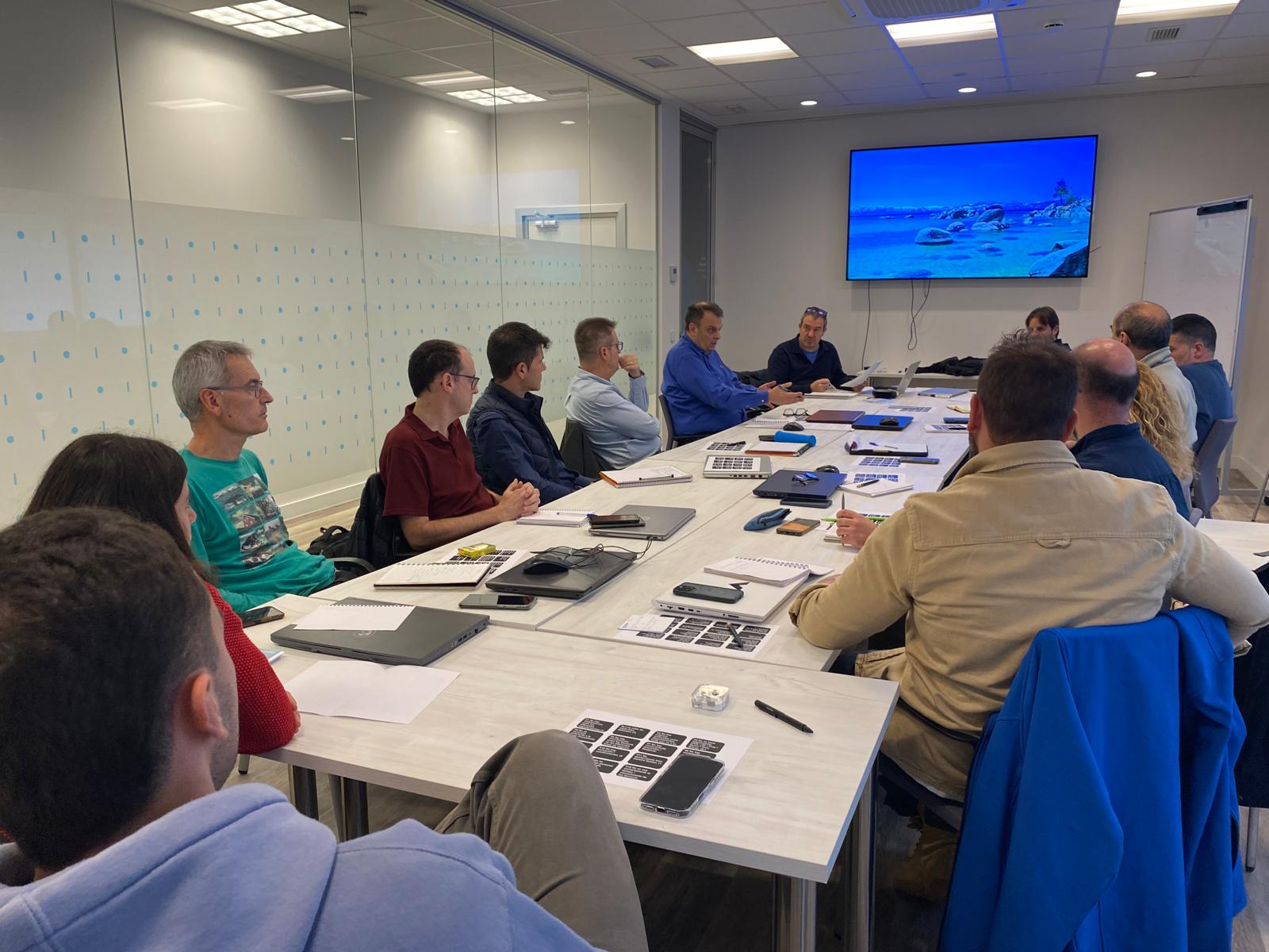 Reunión equipo técnico en Berdin Belartza