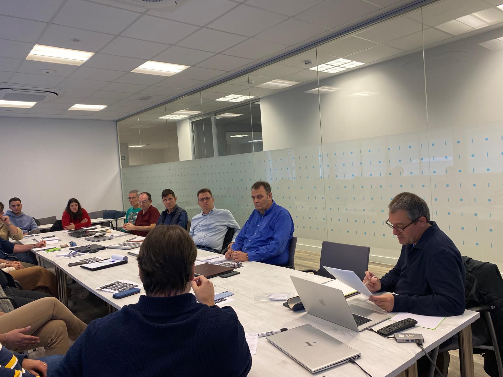 Reunión equipo técnico en Berdin Belartza