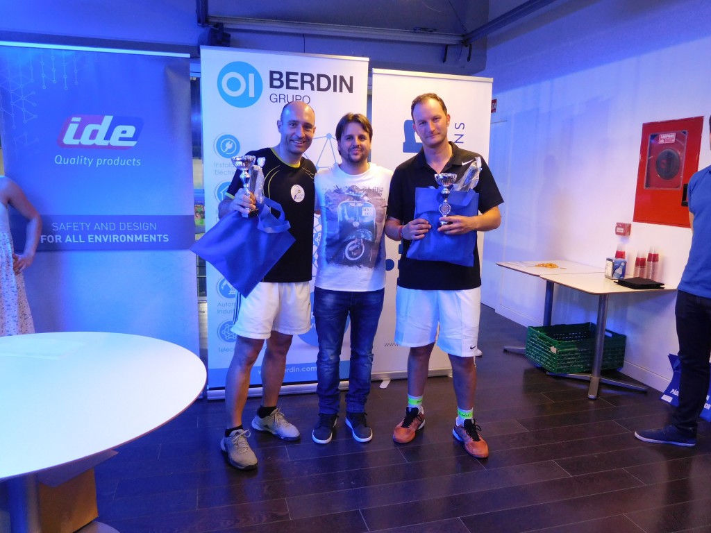 Ganadores III Torneo Pádel Berdin Aragón