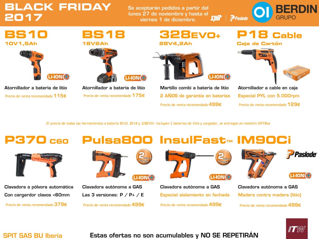 Ofertas productos SPIT